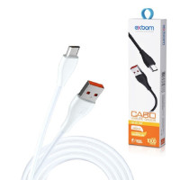 CABO DE DADOS USB EXBOM V8 2.4A 1M CBX-U2C14V8