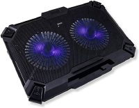 BASE COM 2 COOLERS PARA NOTEBOOK - COOLCOLD REGULÁVEL