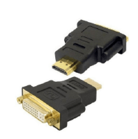 ADAPTADOR CONECTOR DVI FEMEA (24+5) X HDMI (19PINO) MACHO EXBOM 03121