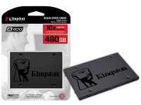 HD SSD KINGSTON 2.5´ A400 SATA III LEITURAS: 500MBS / GRAVAÇÕES: 320MBS - SA400S37 480GB