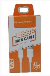 CABO DE DADOS USB HMASTON V8 1M H108-1 2M 2.1A