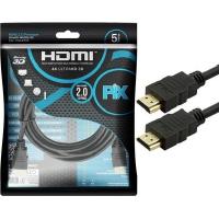 CABO HDMI 4K ULTRA HD 3D PIX 5M 2.0 4K 19 PINOS