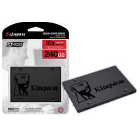 HD SSD KINGSTON 2.5´ A400 SATA III LEITURAS: 500MBS / GRAVAÇÕES: 320MBS - SA400S37 240GB