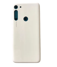 TAMPA TRASEIRA MOTOROLA MOTO G8 XT2045 - BRANCO