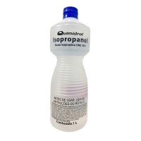 ÁLCOOL ISOPROPANOL ISOPROPÍLICO 1 LITRO - 99,9 PURO