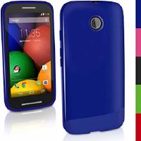 TAMPA TRASEIRA MOTOROLA MOTO E XT1022 XT1025 - AZUL