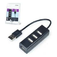 HUB USB 2.0 4 PORTAS SLIM 480MBIT/S EXBOM