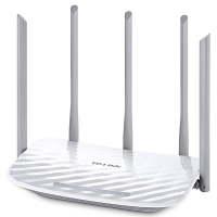 ROTEADOR WIRELESS TP-LINK ARCHER ARCHER C60 AC1350 COM 5 ANTENAS (3 2.4GHZ/2 5GHZ) - BRANCO