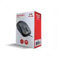 MOUSE OPTICO COM FIO 1000DPI C3 PLUS MS-35