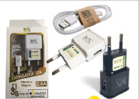 CARREGADOR RAPIDO ANATEL USB V8 2.4A