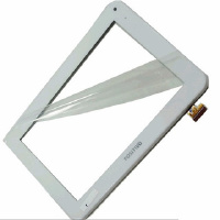 TELA VIDRO TOUCH POSITIVO T701 T 701 TV - COM ARO -  BRANCO