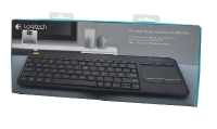 TECLADO MULTIMÍDIA SEM FIO USB K400 PLUS - LOGITECH AC608