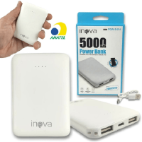 CARREGADOR PORTATIL POWER BANK SLIM 5.000MAH INOVA POW-8494