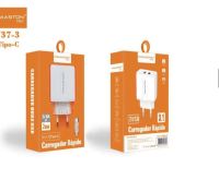 CARREGADOR DE CELULAR HMASTON RAPIDO TIPO-C 2USB 3.1A Y37-3/TIPO-C