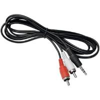 CABO DE ÁUDIO AUXILIAR P2 X 2 RCA - 1.8M