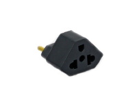 ADAPTADOR DE TOMADA 3 PINOS PARA 2 PINOS