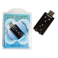 ADAPTADOR PLACA DE SOM USB 7.1