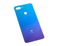 TAMPA DE VIDRO TRASEIRA XIAOMI MI 8 LITE AZUL