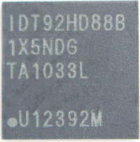 CI IDT92HD88B 1X5NDG IDT92HD88B1X5NDG QFN-40