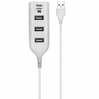 HUB USB 2.0 / 4 PORTAS MOX