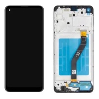 FRONTAL SAMSUNG GALAXY A21 A215 - COM ARO - INCELL