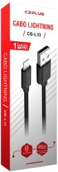 CABO USB IPHONE 1M 2A C3PLUS CB-L10
