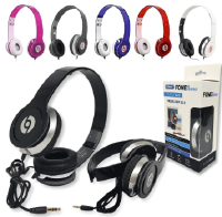 FONE DE OUVIDO COM FIO DOBRAVEL SUPERBASS KNUP KP-313