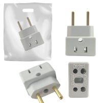 ADAPTADOR DE TOMADA 3P 10A E 20A