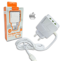 CARREGADOR DE CELULAR HMASTON IPHONE 3USB 3.1A HM17-2