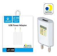 CARREGADOR DE CELULAR LEHMOX FONTE 1 USB 1.0A LE-356