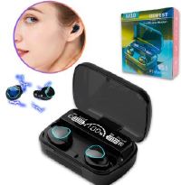 FONE DE OUVIDO BLUETOOTH 5.1 NEWEST TWS COM CASE XC-M10