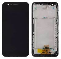 FRONTAL LG K10 2017 COM ARO - CHINA PRETO