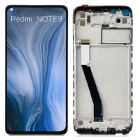 FRONTAL XIAOMI  REDMI NOTE 9 M2003J15SS COM ARO PRETO - PREMIUM