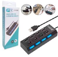 HUB USB 2.0 CABO 40CM 4 PORTAS FY-202