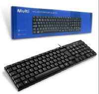 TECLADO USB PADRAO ABNT2 TECLA SILENCIOSA MULTILASER TC193