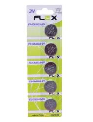 PILHA BATERIA BOTAO FLEX CR 2032 3V BLISTER