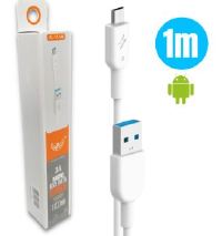 CABO DE DADOS USB ALTOMEX V8 3A 1M AL-11-V8