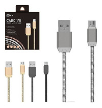 CABO DE DADOS MICRO USB V8 METALIZADO 1 M - MBTECH