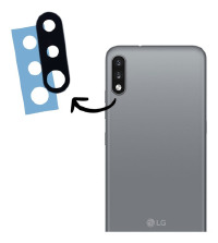 LENTE VIDRO CAMERA TRASEIRA LG K22 / K22 PLUS