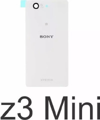 TAMPA TRASEIRA SONY XPERIA Z3 MINI COMPACT - BRANCO