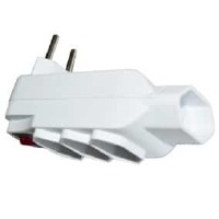 ADAPTADOR DE TOMADA C/4 MOX MO-FL105