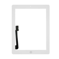 TELA TOUCH APPLE IPAD 3 A1403, A1416, A1430 E IPAD 4 A1458, A1459, A1460 BRANCO