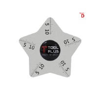 ESPÁTULA EM AÇO INOX – MODELO D (ESTRELA)