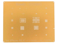STENCIL 3D DOURADO – IPHONE 6S