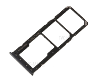 GAVETA BANDEJA SLOT CHIP MICRO SD SAMSUNG A10 A105 A20 A205 A30 A305 A50 A505 A70 A705 PRETO