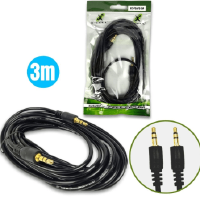 CABO AUXILIAR P2 X P2 PONTA DOURADA 3M X-CELL XC-P2XP2-3M