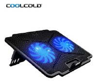 COOLER BASE PARA NOTEBOOK COM 2 COOLERS COOLCOLD REGULÁVEL