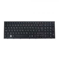 TECLADO PARA NOTEBOOK SONY VAIO VPCEB13EB TC201 PRETO COM MOLDURA