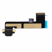 FLEX FLAT CABO APPLE IPAD MINI CONECTOR DE CARGA IPAD MINI 1 2 3 A1489 A1490 A1491 A1432 A1489 A1599 - PRETO