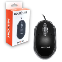 MOUSE OPTICO COM FIO USB HAYOM 800 DPI MU2914